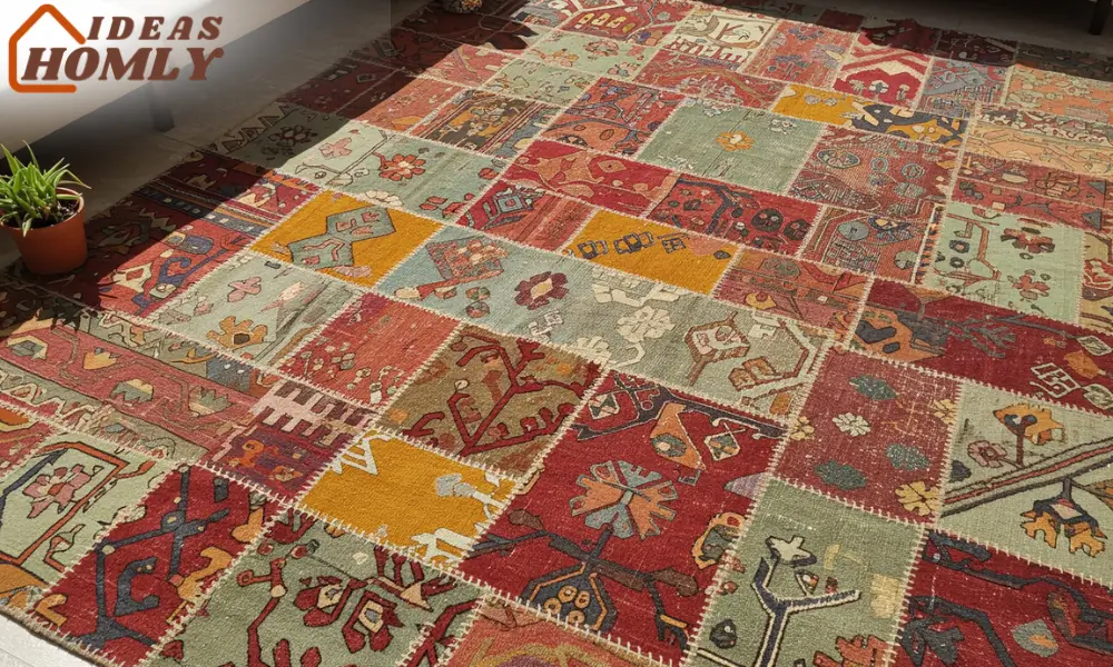 Bohemian Patchwork or Kilim Rug