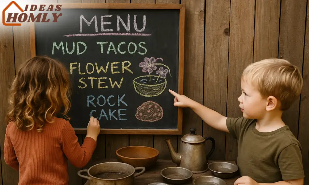 Chalkboard Menu Wall