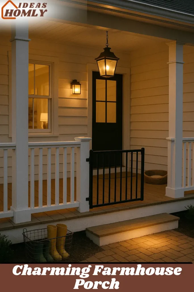 Charming Farmhouse Porch