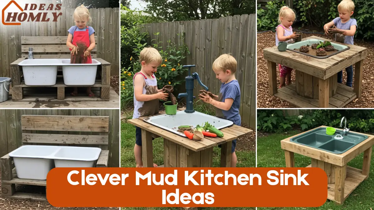 Clever Mud Kitchen Sink Ideas