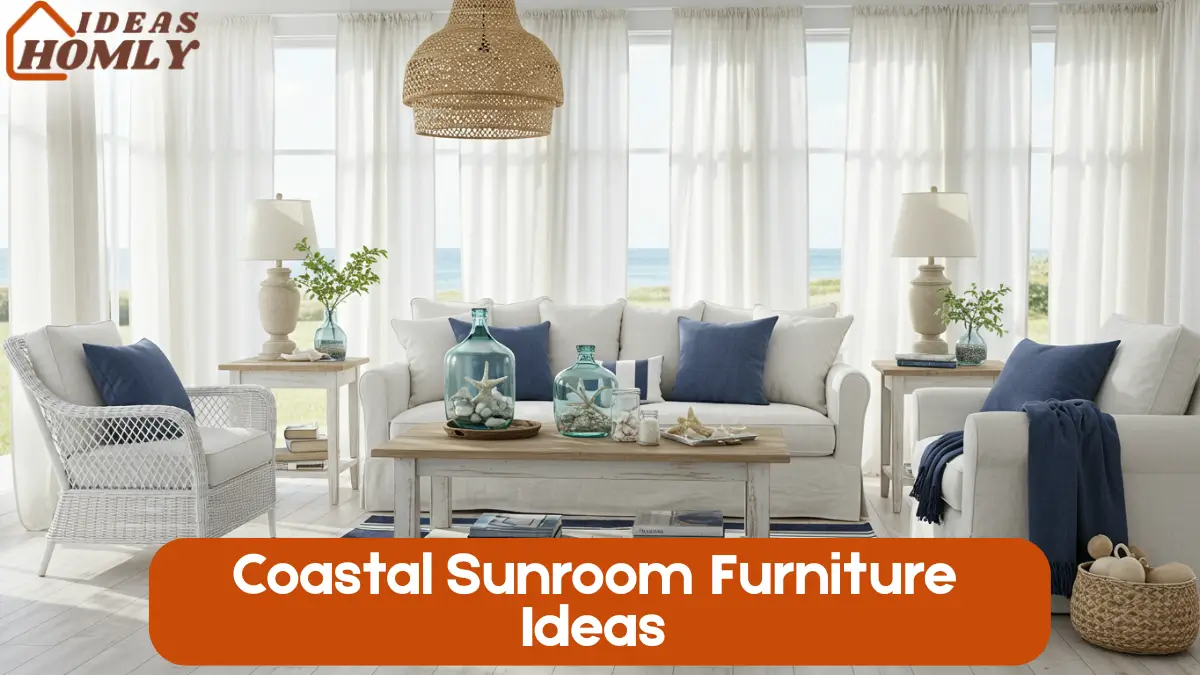 Coastal Sunroom Furniture Ideas