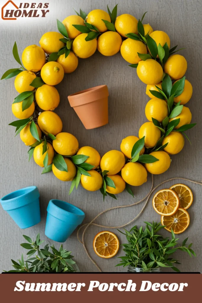 DIY Budget-Friendly Decor Details For Porch In Summer