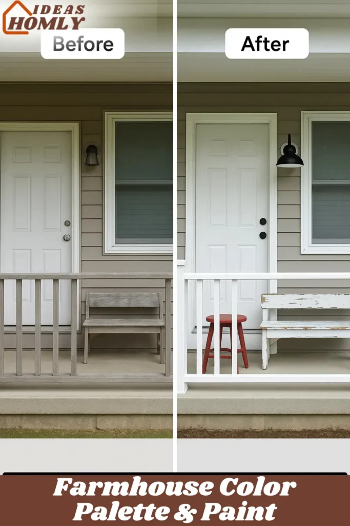Farmhouse Color Palette & Paint