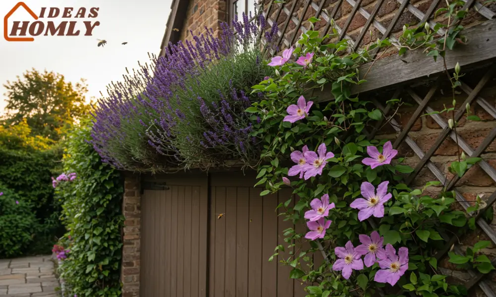 Flower-Trellis Header (Summer Bloom)
