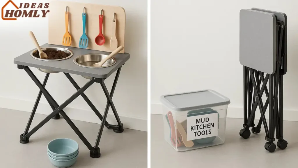Foldable Pack-Away Mud Kitchen