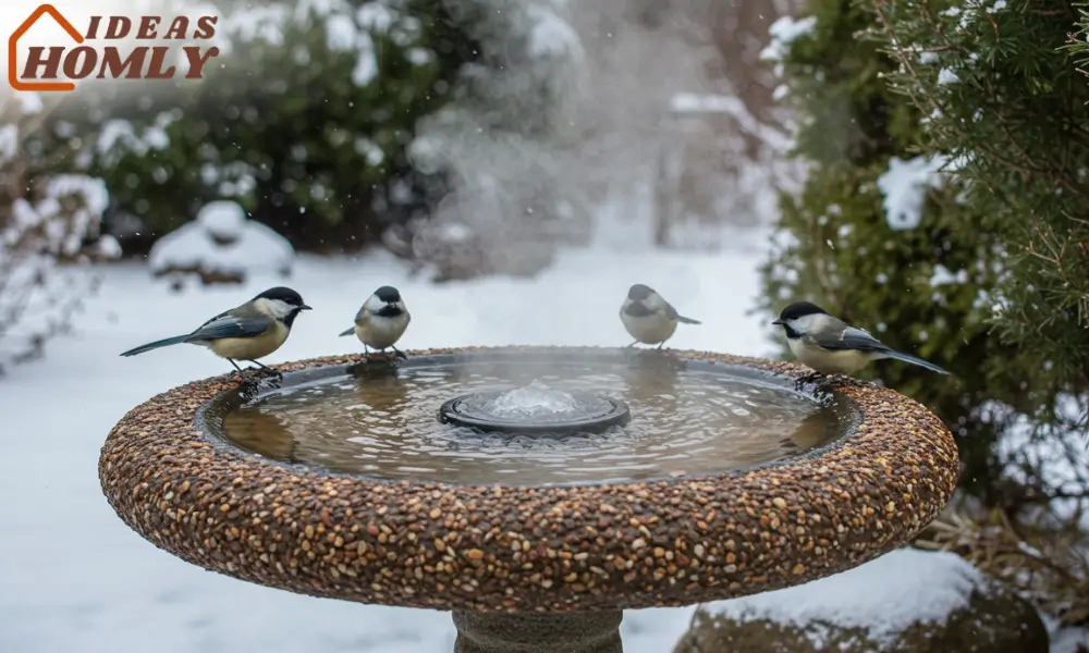 Hidden Heater Bubbler for Winter