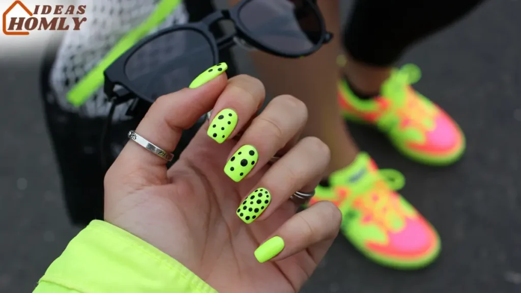 Highlighter Yellow Nails