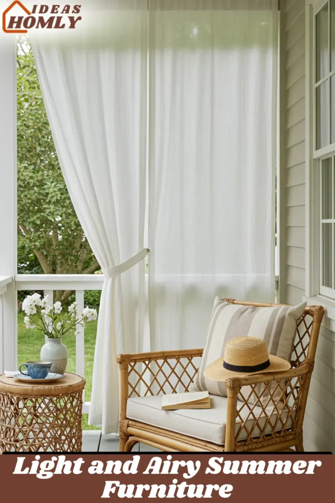 Light and Airy Summer Furniture