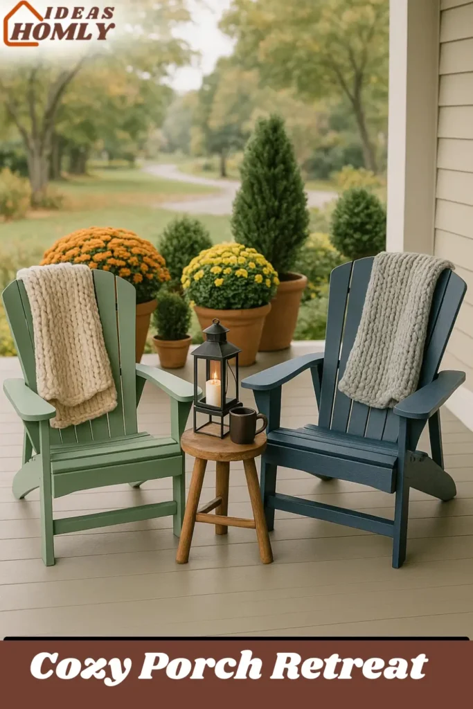 Lounge in Laid-Back Adirondack Chairs