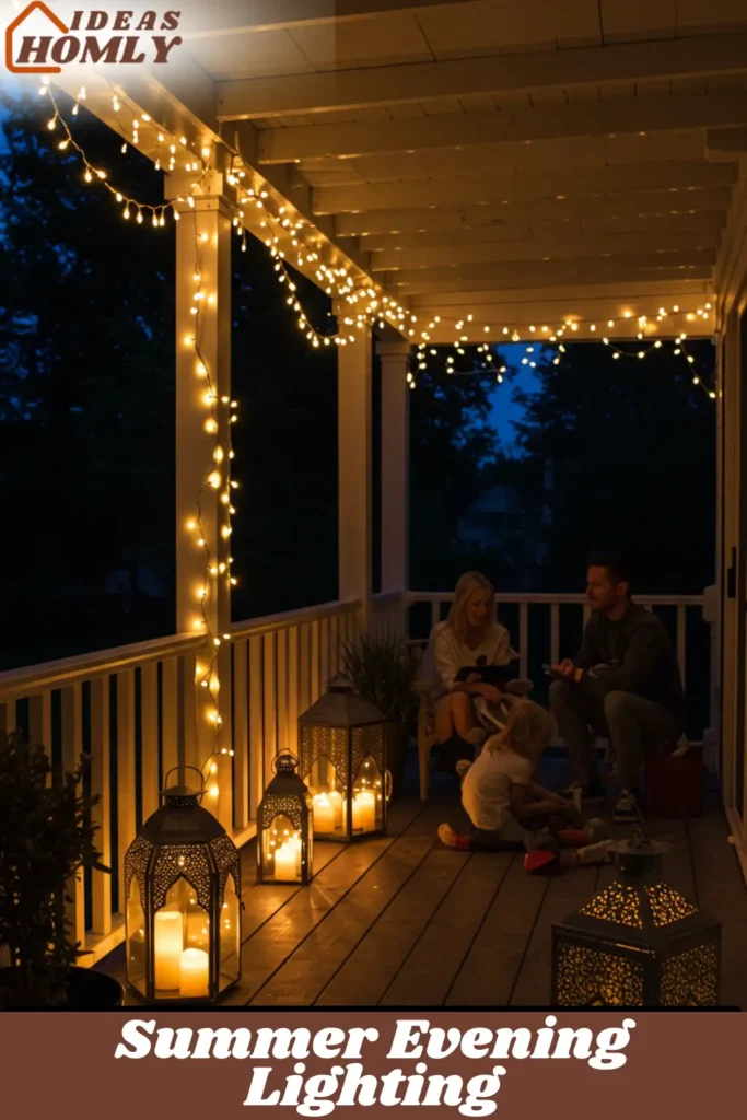 Magical Summer Evening Lighting