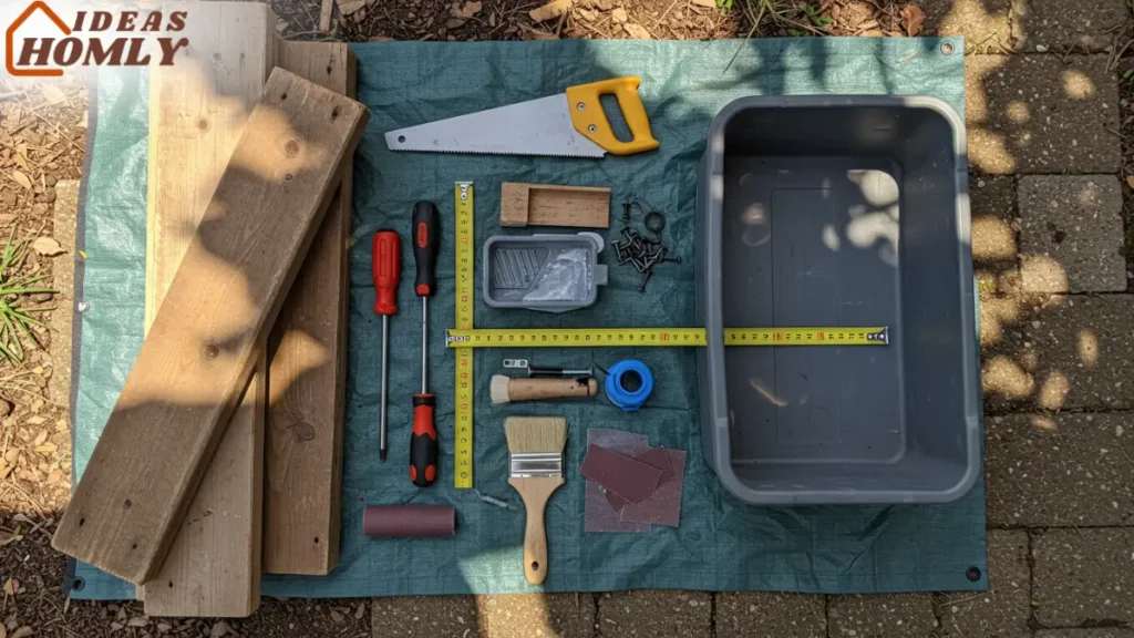 Materials and Tools Checklist For Building a Mud Kitchen