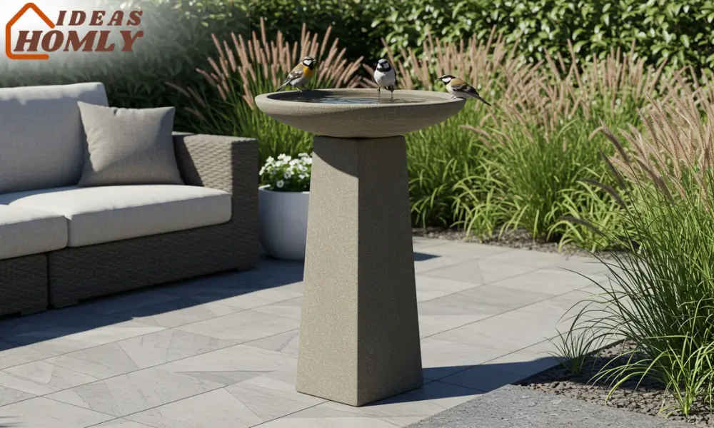 Modern Fiberstone Square Bath