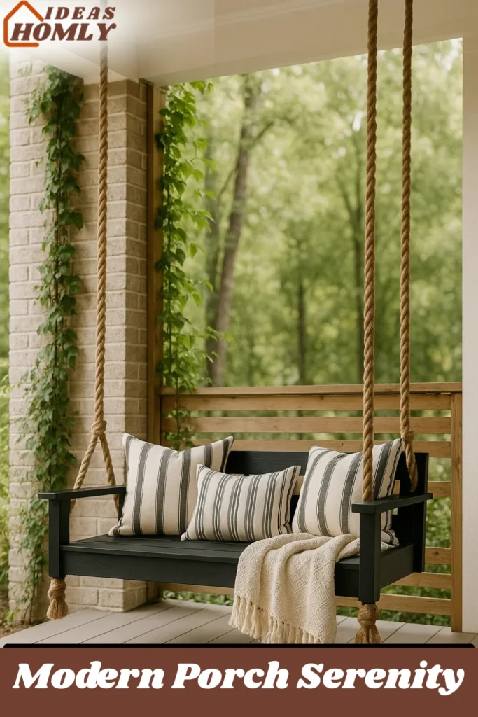 Modern Porch Serenity (Hammock or Swing)