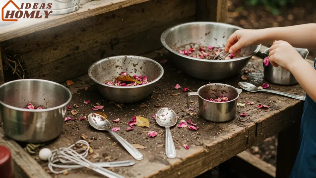 Mud Kitchen Play Ideas