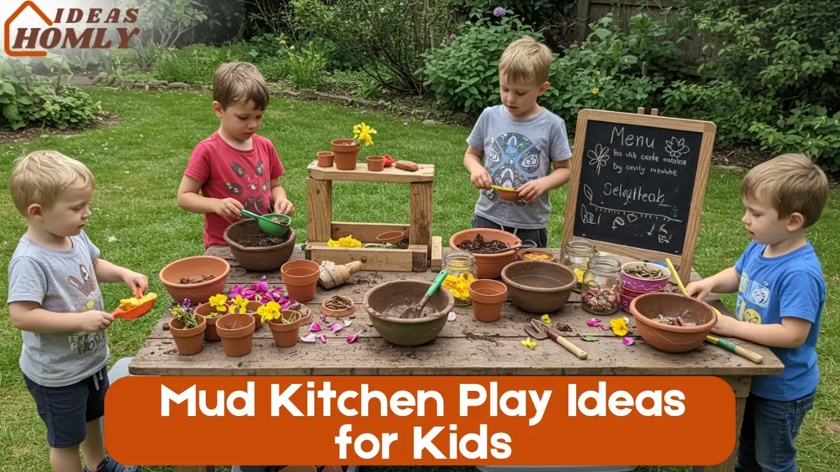 Mud Kitchen Play Ideas for Kids