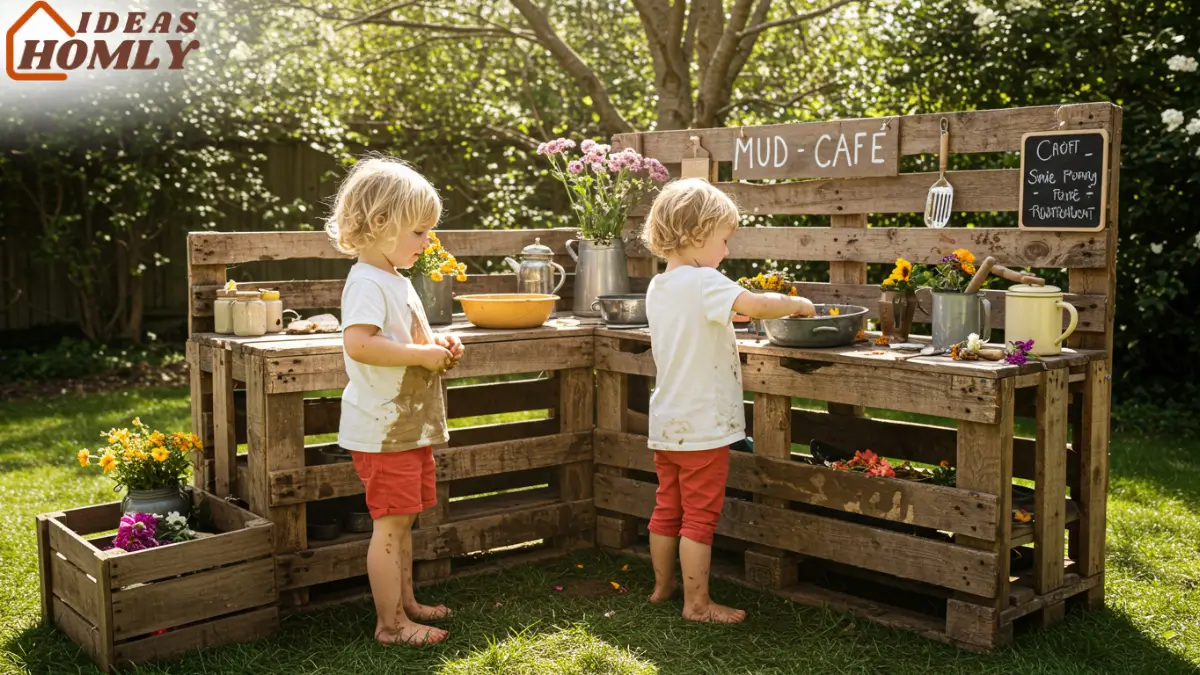 Mud Kitchen Play Ideas for Kids