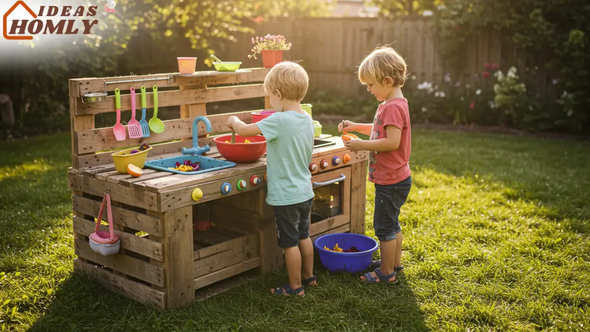 Mud Kitchen Setup Ideas for Outdoor Fun