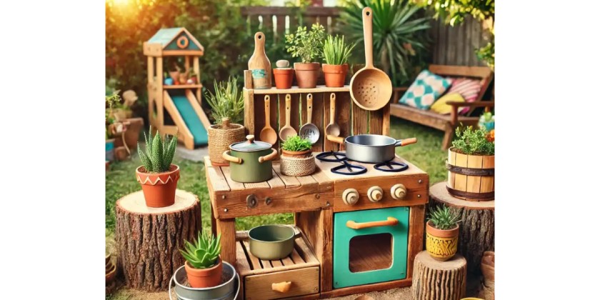 Nature-Inspired Mud Kitchen