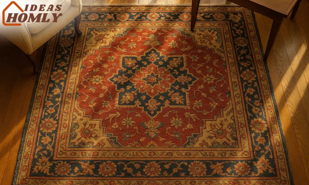 Ornate Oriental Rug Display