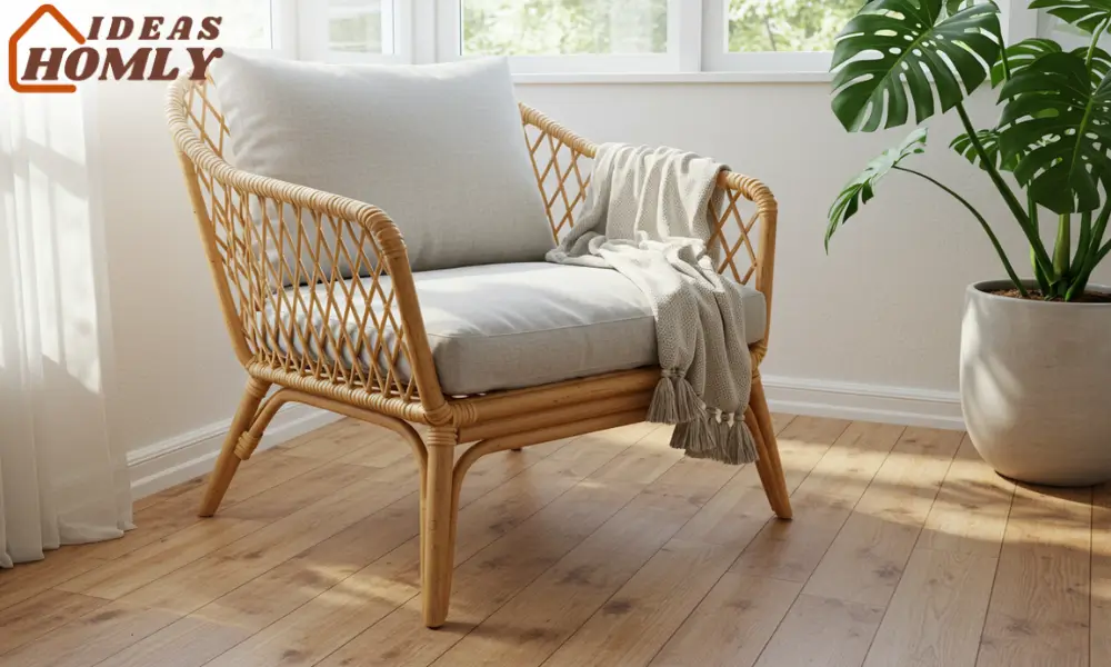 Rattan or Wicker Accent Chair