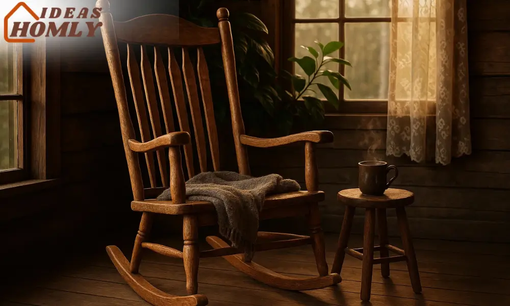 Rustic Rocking Chair Sanctuary