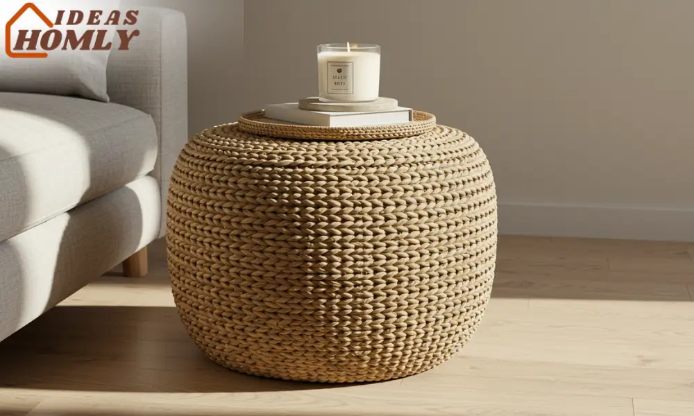Seagrass Ottoman