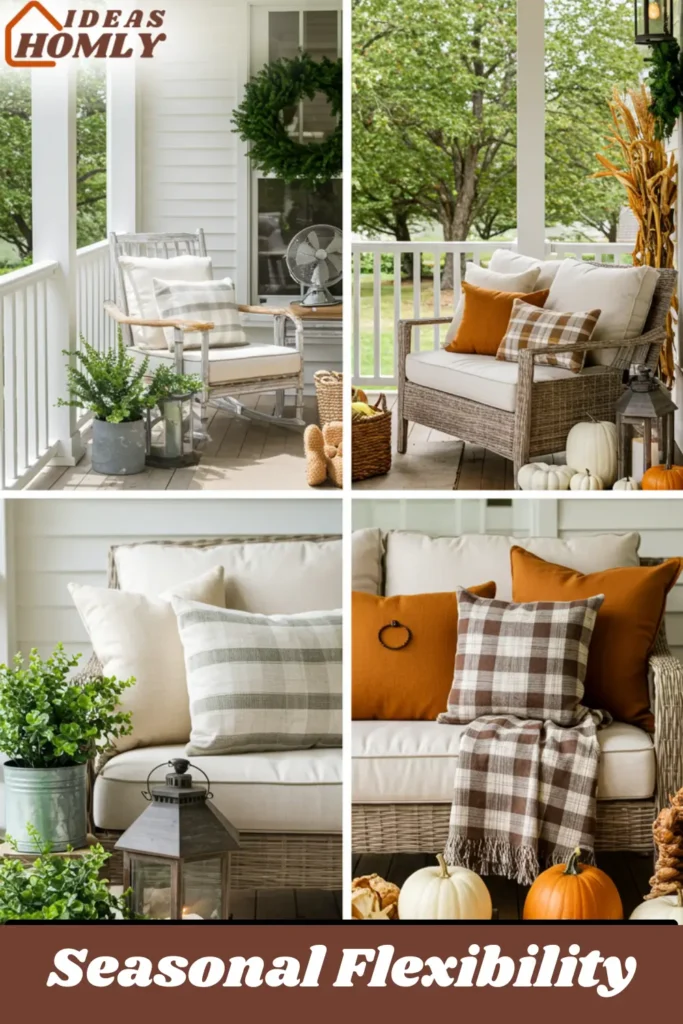 Seasonal Flexibility Options for Small Porches