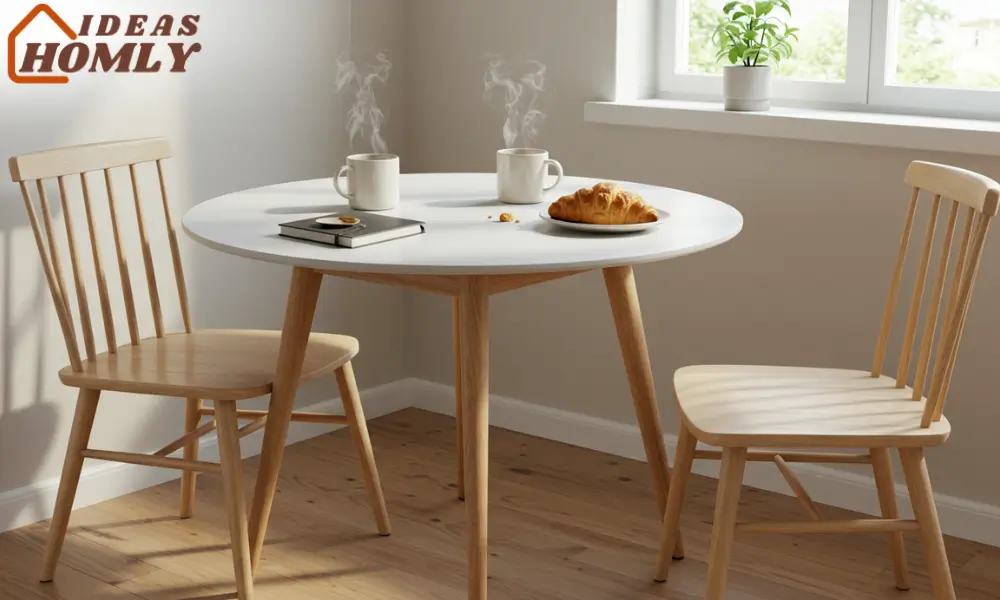 Slim Dining Set In Sunroom