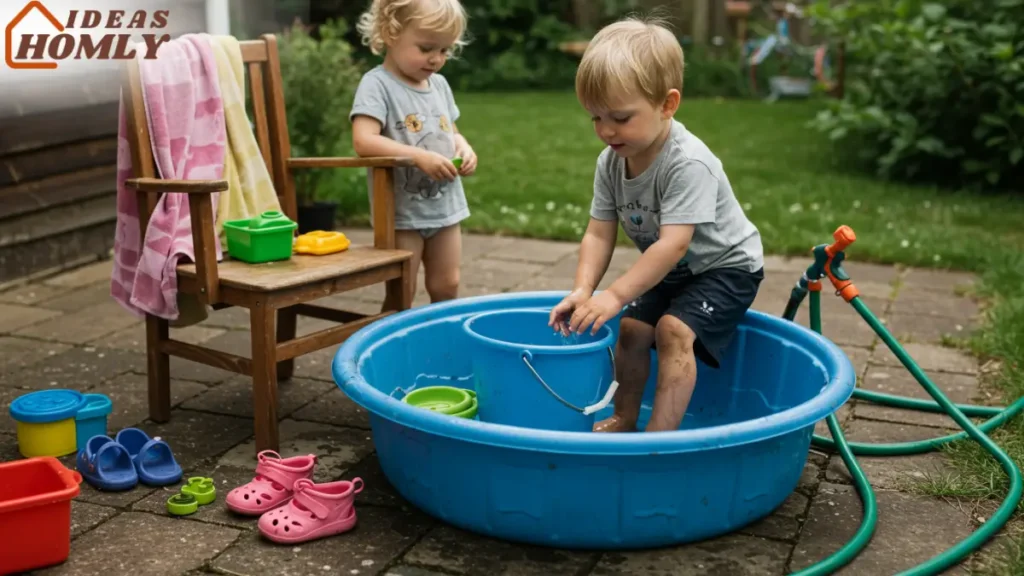 Smart Cleanup & Comfort For Mud Kitchen
