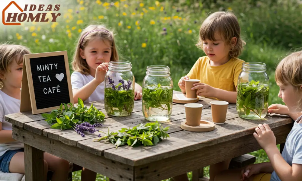 Solar-Brewed Mint Tea Café