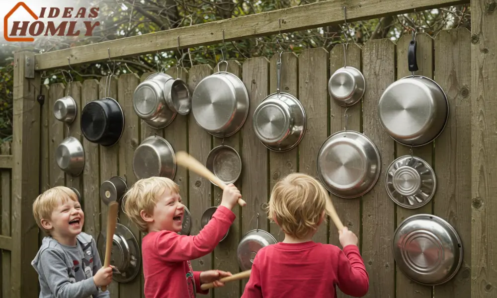 Sound-Pan Percussion Wall