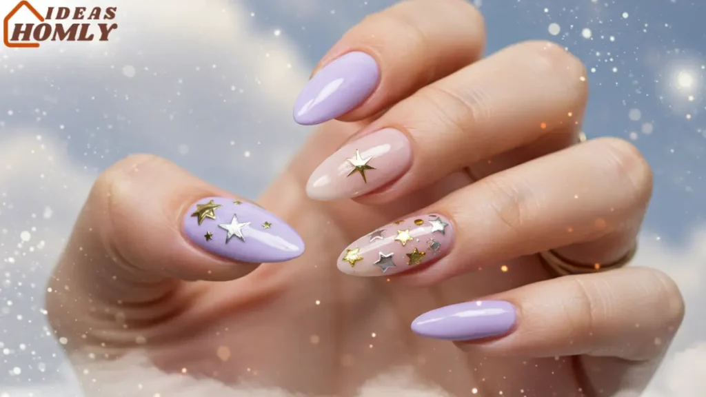 Star Motif Nails