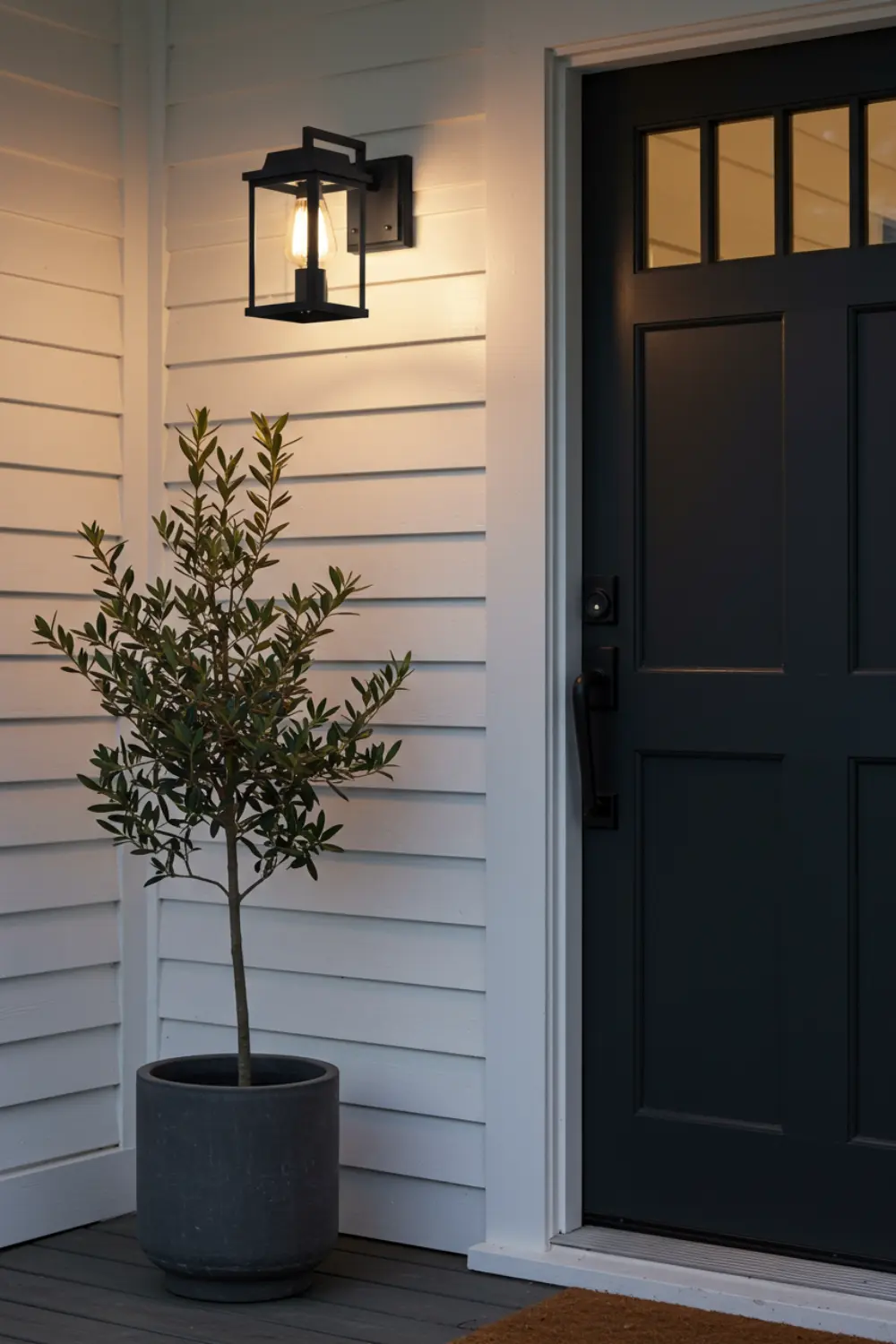 Statement Porch Lighting