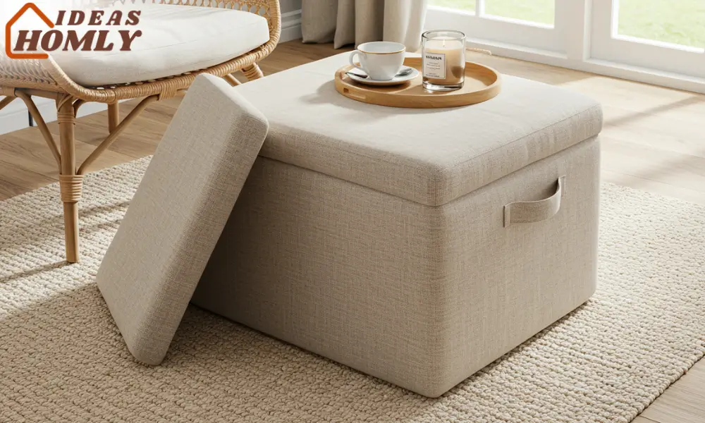 Storage Ottoman or Pouf