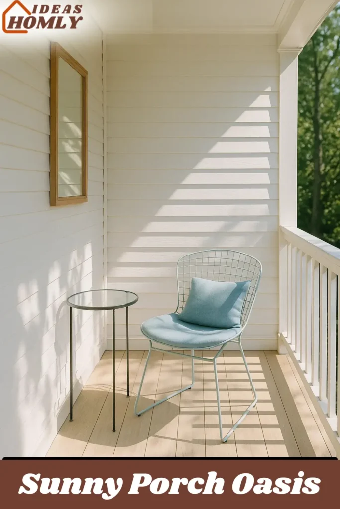 Sunny Porch Oasis