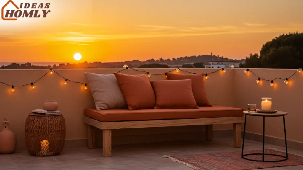 Sunset-View Seating In Porch