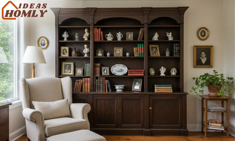 Traditional Wood-Framed Bookcases