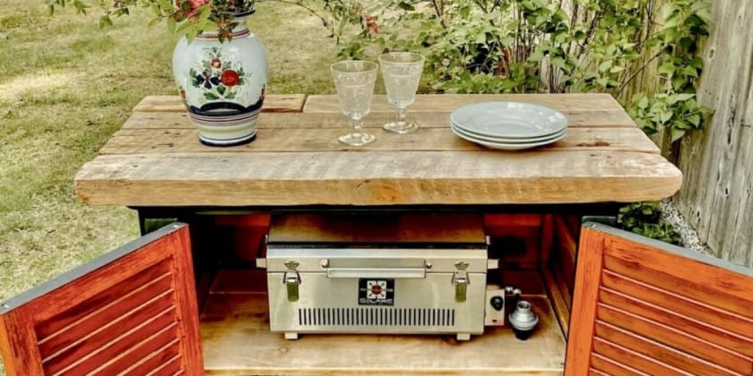 Upcycled Dresser or Cabinet Station