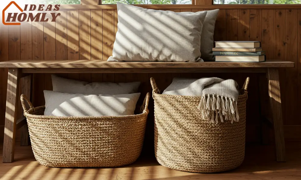 Woven Baskets for Storage