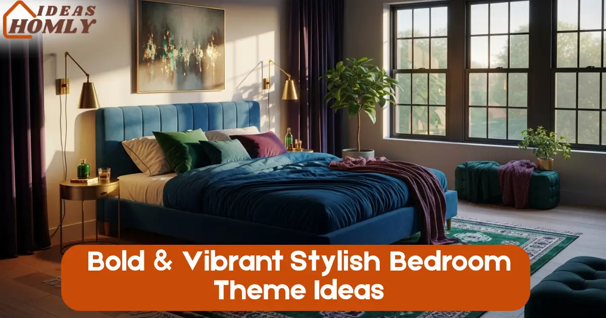 5 Bold & Vibrant Stylish Bedroom Theme Ideas