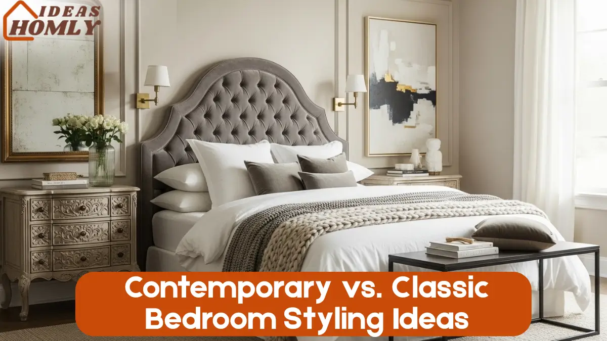 Contemporary vs. Classic Bedroom Styling Ideas