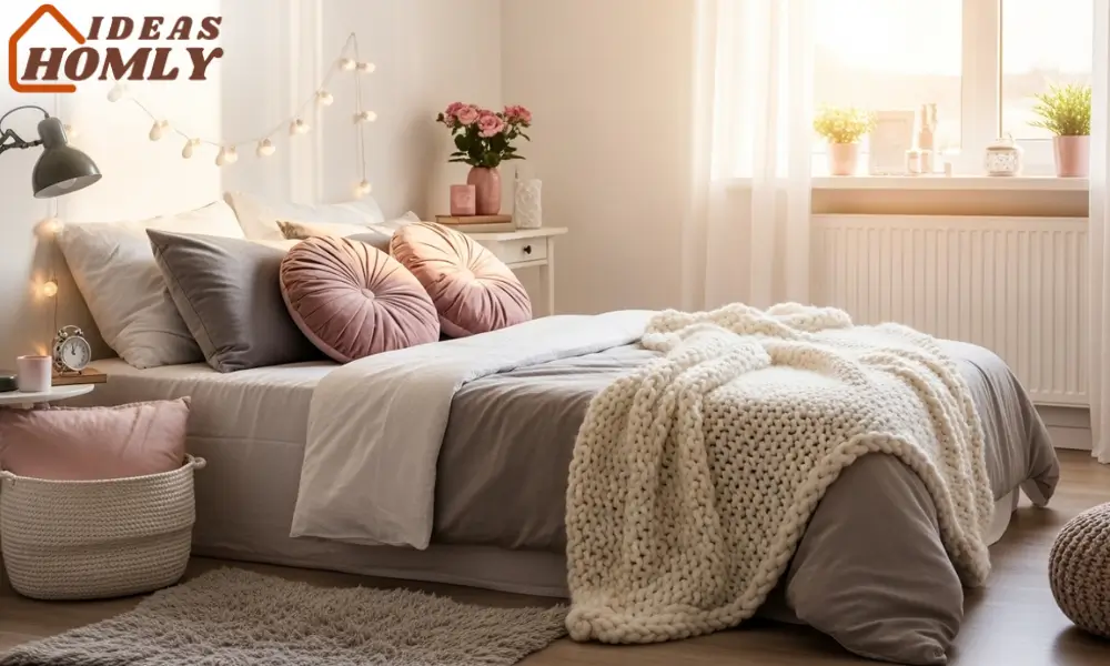 Cozy Textiles String Lighting Bedroom Style
