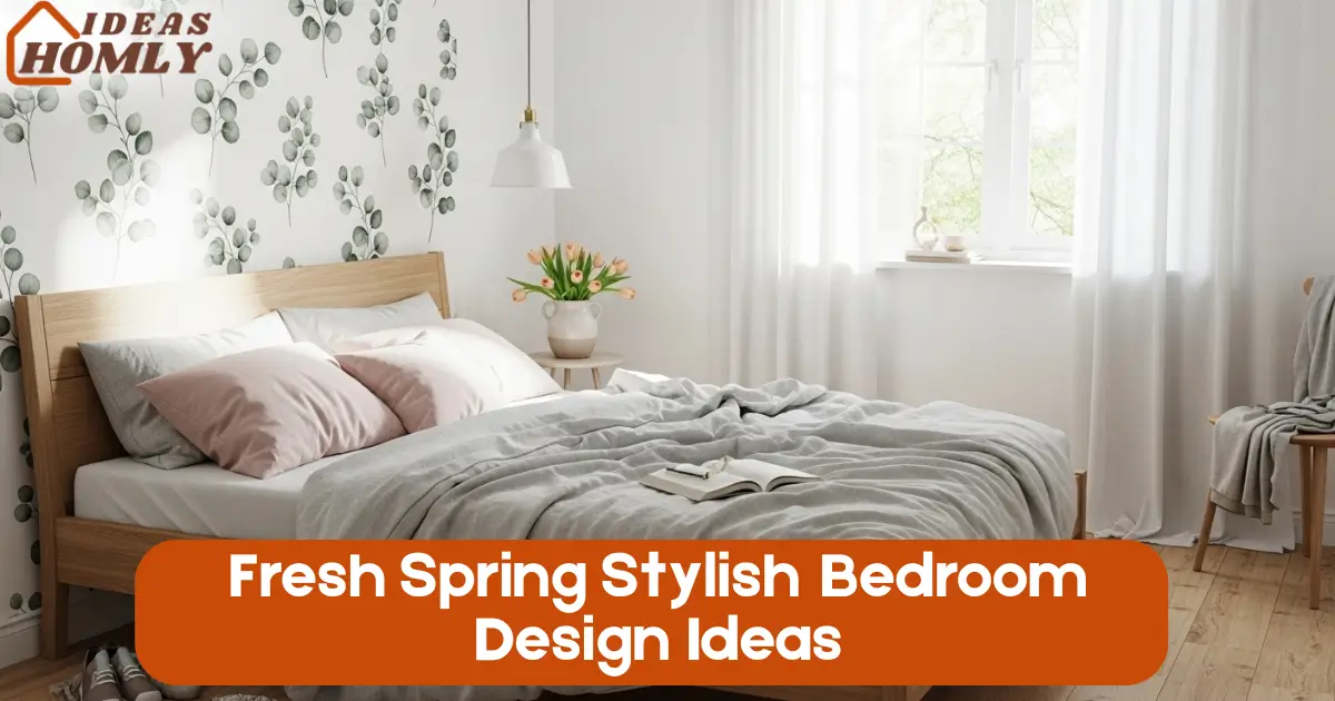 Fresh Spring Stylish Bedroom Design Ideas
