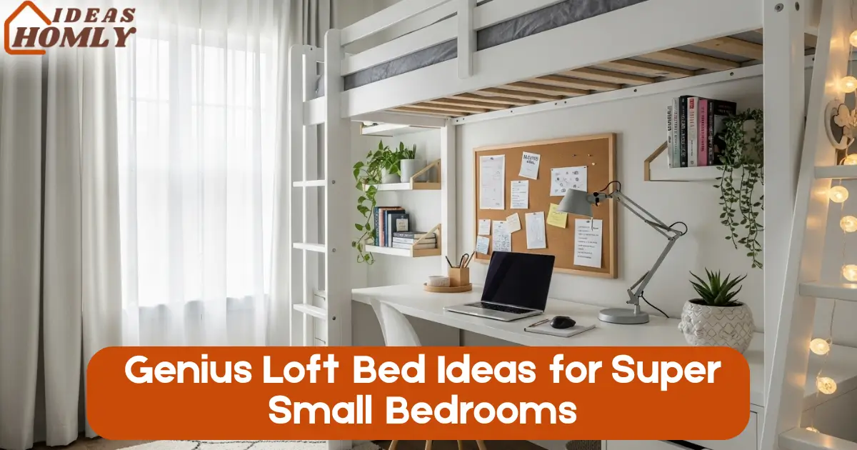 Genius Loft Bed Ideas for Super Small Bedrooms