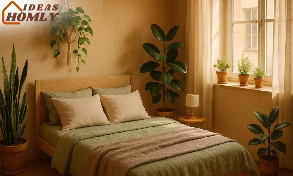 Go Green with Plants and Earthy Color Palettes