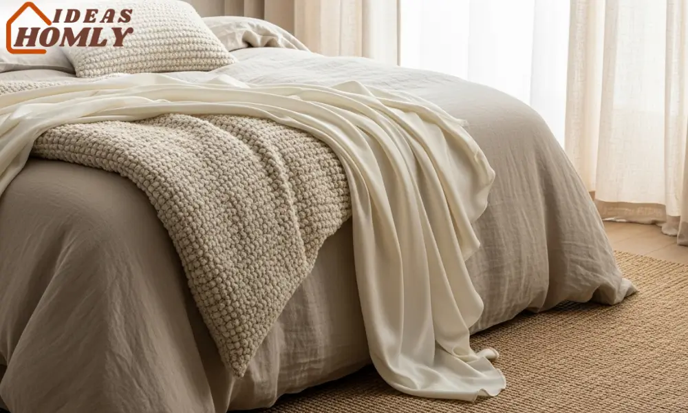 Japandi Bedroom Textiles – Linen, Hemp, and Bamboo Harmony