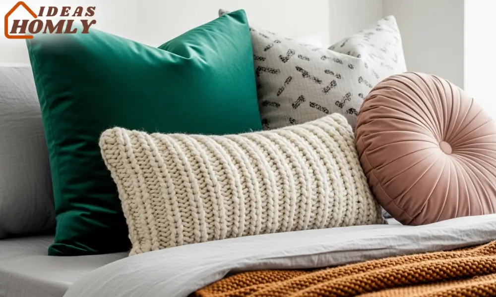 Mixing Pillow Shapes, Sizes, and Textures