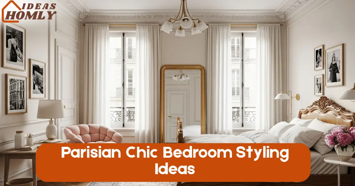 Parisian Chic Bedroom Styling Ideas