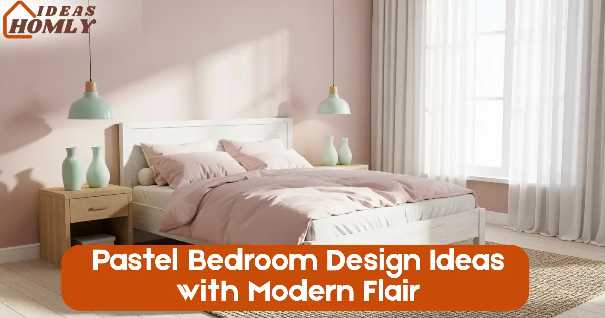 Pastel Bedroom Design Ideas with Modern Flair