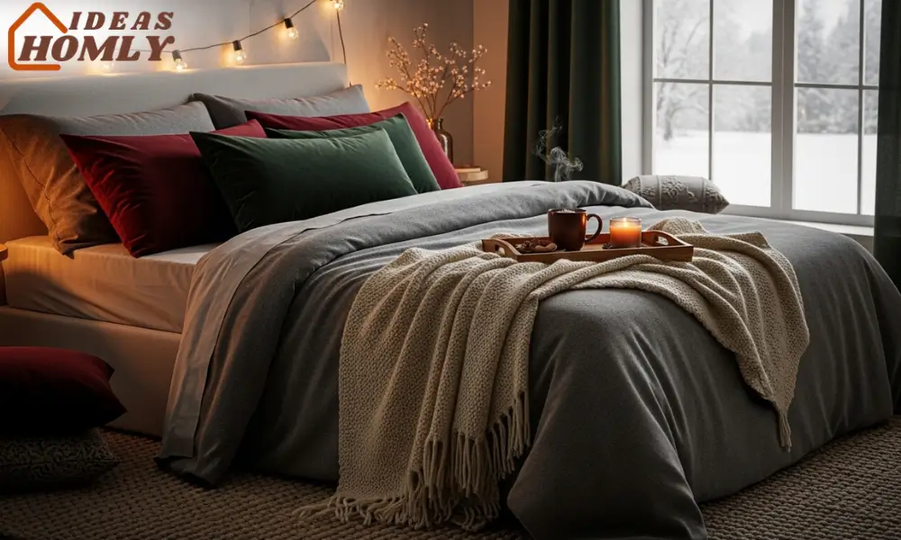 Seasonal Pillow & Throw Styling for Winter